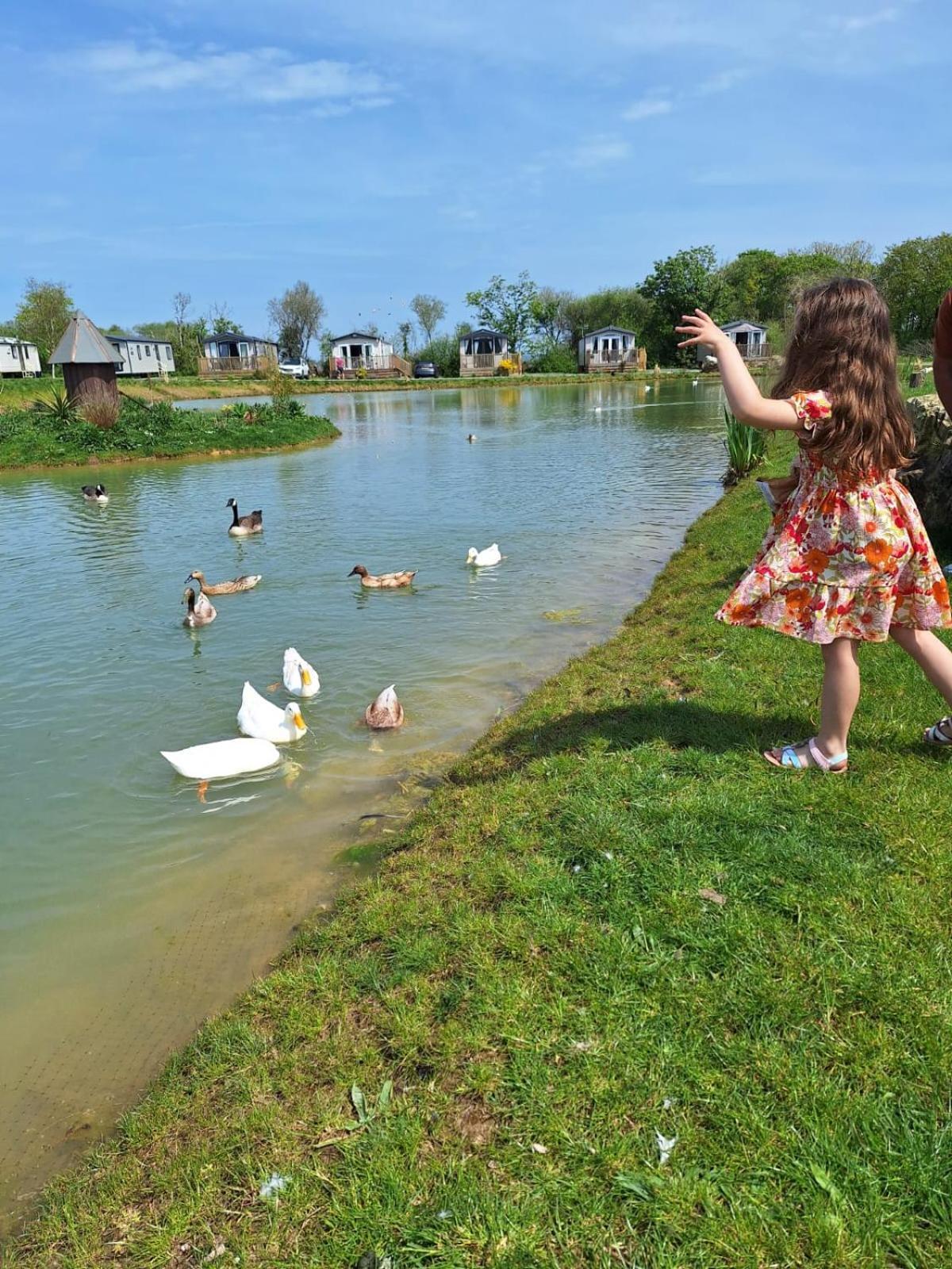 Beautiful 2 Bedroom Caravan, Holiday Park Tenby Saint Florence Kültér fotó